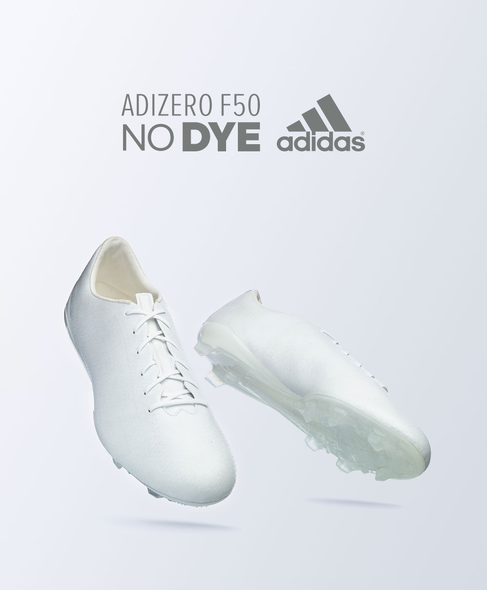 adidas f50 adizero no dye white